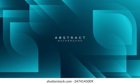 Blue abstract modern background with geometric shapes. Dynamic shapes composition. Shiny geometric graphic. Futuristic style. Suit for booklet, poster, banner, business, corporate, website, flyer