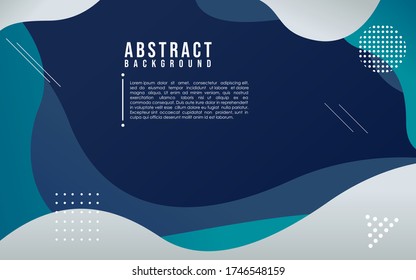 Blue Abstract modern futuristic background eps 10
