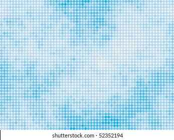 blue abstract mosaic sky background