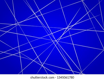 Blue abstract network background