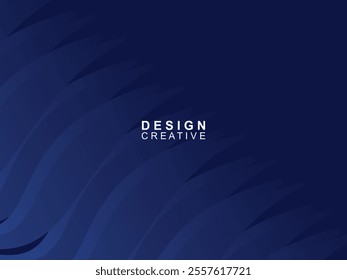 Blue abstract on dark background. Trendy modern design. applicable for landing pages, covers, brochures, flyers, presentations, digital, banners. Vector design.