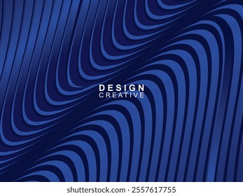 Blue abstract on dark background. Trendy modern design. applicable for landing pages, covers, brochures, flyers, presentations, digital, banners. Vector design.