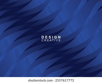 Blue abstract on dark background. Trendy modern design. applicable for landing pages, covers, brochures, flyers, presentations, digital, banners. Vector design.