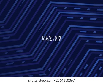 Blue abstract on dark background. Trendy modern design. applicable for landing pages, covers, brochures, flyers, presentations, digital, banners. Vector design.