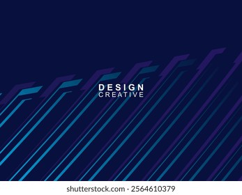 Blue abstract on dark background. Trendy modern design. applicable for landing pages, covers, brochures, flyers, presentations, digital, banners. Vector design.
