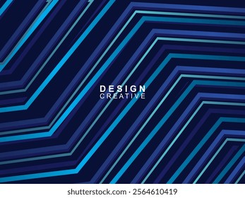 Blue abstract on dark background. Trendy modern design. applicable for landing pages, covers, brochures, flyers, presentations, digital, banners. Vector design.