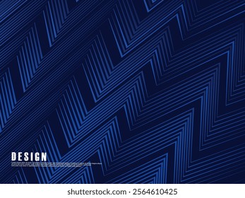 Blue abstract on dark background. Trendy modern design. applicable for landing pages, covers, brochures, flyers, presentations, digital, banners. Vector design.