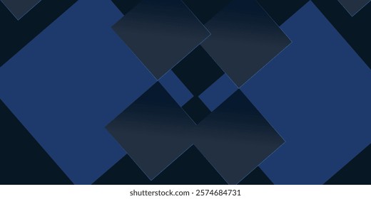 Blue abstract on dark background