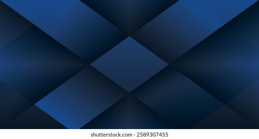 Blue abstract on dark background