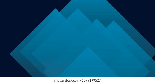 Blue abstract on dark background