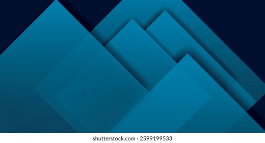 Blue abstract on dark background