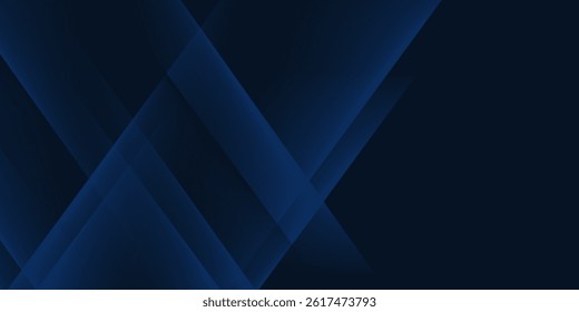 Blue abstract on dark background