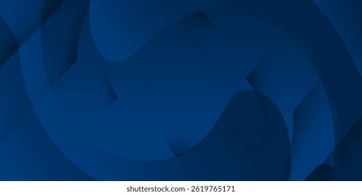 Blue abstract on dark background. vector modern