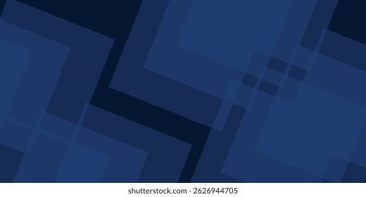 Abstrato azul sobre fundo escuro. Fundo do triângulo geométrico.
