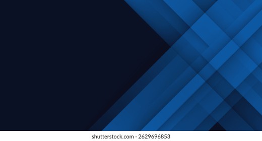 Blue abstract on dark background