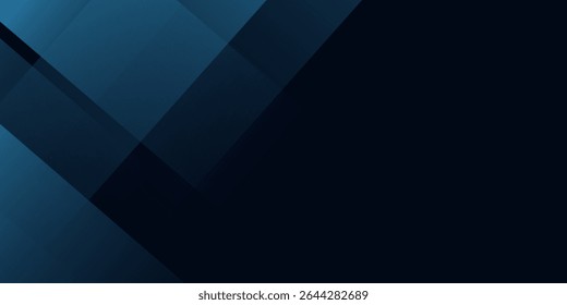 Blue abstract on dark background