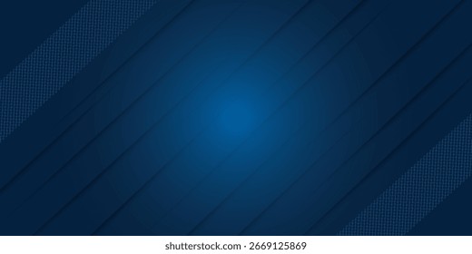 Blauer Abstrakt auf dunklem Hintergrund