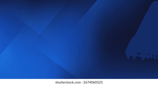 Abstracto azul sobre fondo oscuro. Vector eps10