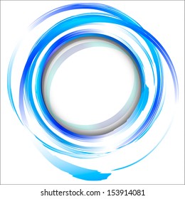 16,597 Blue brush stroke circle Stock Vectors, Images & Vector Art ...