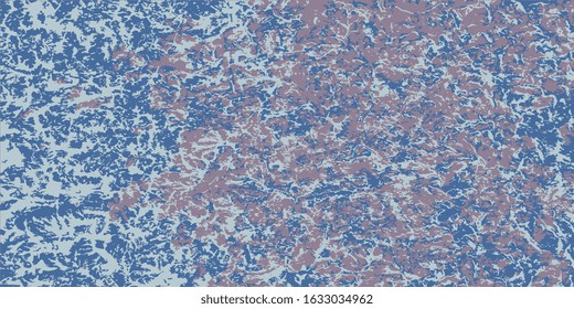 Blue Abstract painting for interior design. Abstraction. Futuristic background. vector.