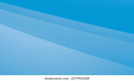 blue abstract paper cut background