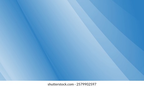 blue abstract paper cut background