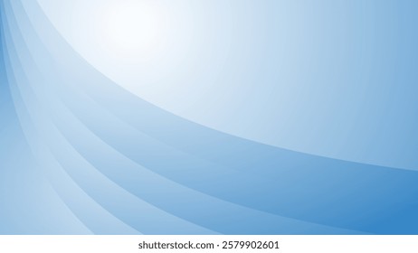 blue abstract paper cut background