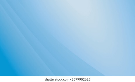 blue abstract paper cut background