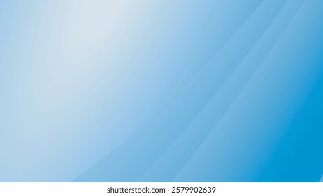 blue abstract paper cut background