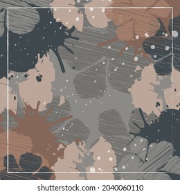 blue abstract pattern for scarf design