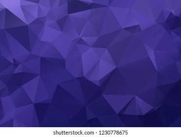 Blue Abstract Polygonal Background Design. Using For Backdrop, Website, application and Presentation