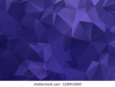 Blue Abstract Polygonal Background Design. Using For Backdrop, Website, application and Presentation