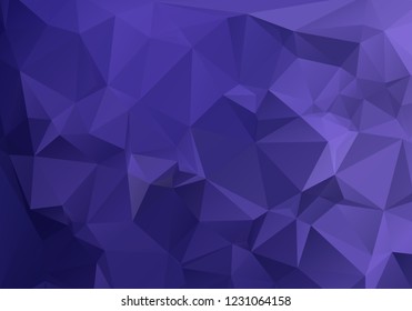 Blue Abstract Polygonal Background Design. Using For Backdrop, Website, application and Presentation