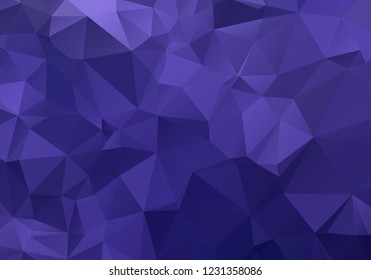 Blue Abstract Polygonal Background Design. Using For Backdrop, Website, application and Presentation