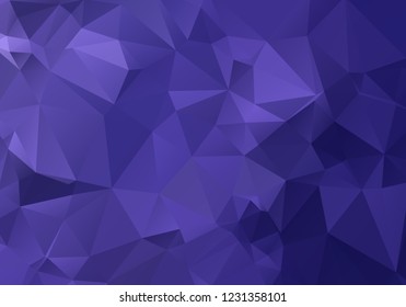 Blue Abstract Polygonal Background Design. Using For Backdrop, Website, application and Presentation