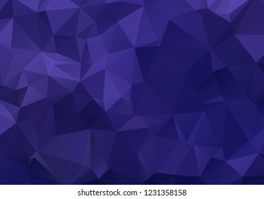 Blue Abstract Polygonal Background Design. Using For Backdrop, Website, application and Presentation