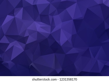 Blue Abstract Polygonal Background Design. Using For Backdrop, Website, application and Presentation