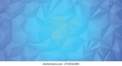 Fondo poligonal Abstractas azul con la textura del gradiente para el diseño, el Web, la marca, y las presentaciones
