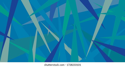 Blue abstract polygonal background . Modern vector illustration with triangles for use in design.  Vector illustration.
