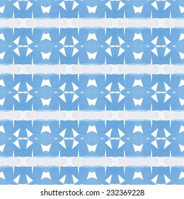 Blue abstract polygonal triangle mosaic pattern background