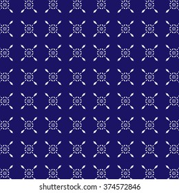 Blue Abstract Seamless Pattern Vector EPS10, Great for any use.