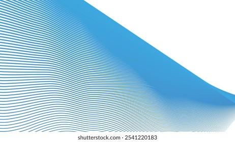 Blaue abstrakte mit nahtlosen Zick-Zack-Linie Muster Hintergrund