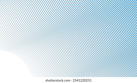 Blaue abstrakte mit nahtlosen Zick-Zack-Linie Muster Hintergrund
