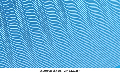 Blaue abstrakte mit nahtlosen Zick-Zack-Linie Muster Hintergrund