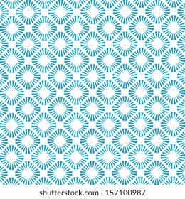 blue abstract shape background