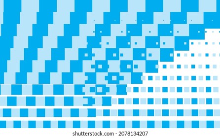 fondo azul abstracto brillante con formas geométricas