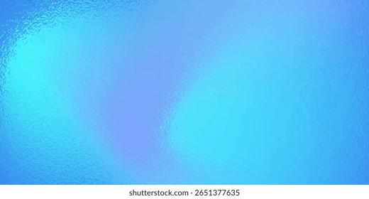 Textura brilhante abstrata azul. Fundo de manchas de cor néon. Folhas de fundo espumantes de gradiente moderno. Textura azul shimmer para banner, papel de parede, modelo, impressões. Ondulado cintilante. Vetor