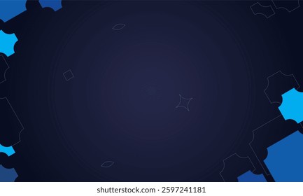 Blue abstract simple motif background 