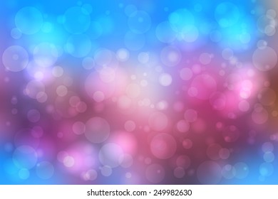 Blue abstract smooth blur background with lights over it.