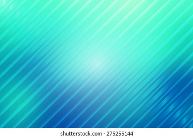 Blue abstract smooth blur background with diagonal stripes.